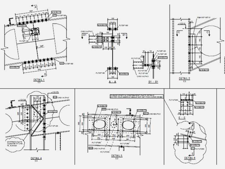Steel Shop Drawings And Fabrication Drawings By Steel Detailers