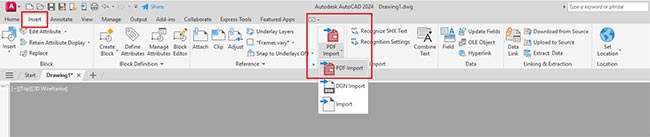 2. Import the PDF File