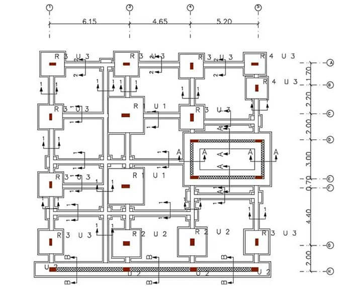 Excavation Architectural Drawings