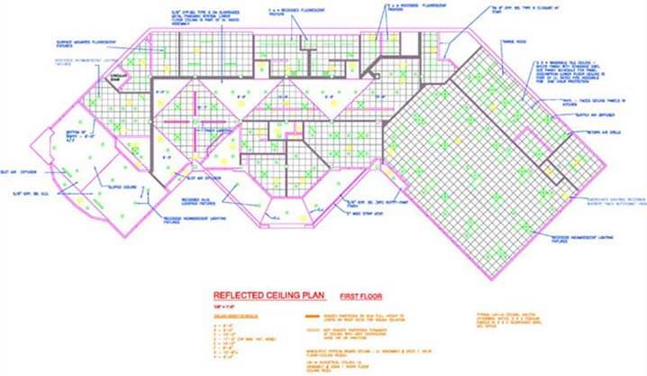 Reflected Ceiling Plan