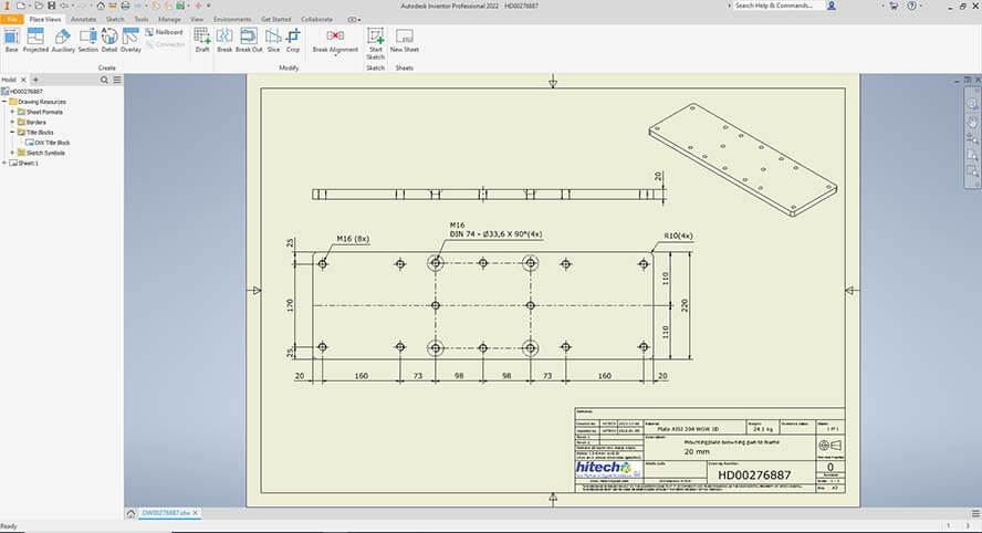 Hole and cut-out specifications